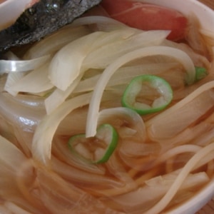 玉ねぎいっぱい♡ラーメン